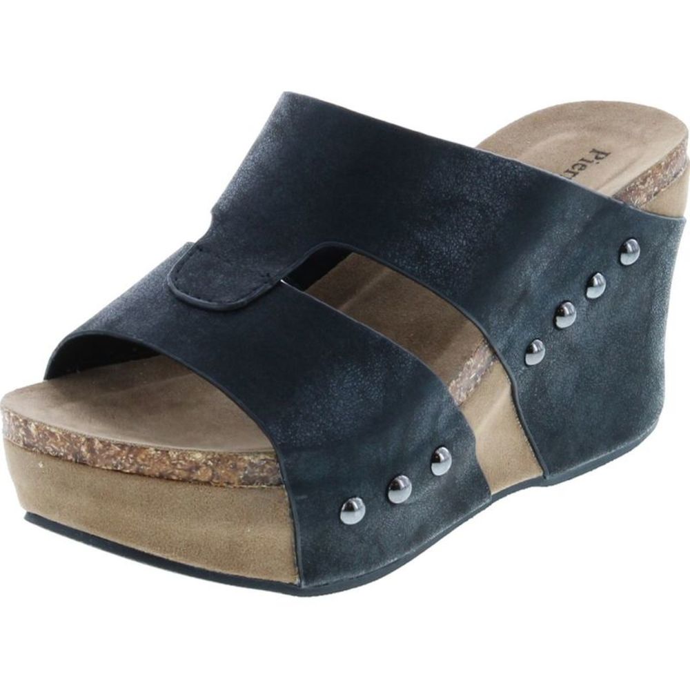 Pierre Dumas Hester-7 Black Womens sandals 10 NEW